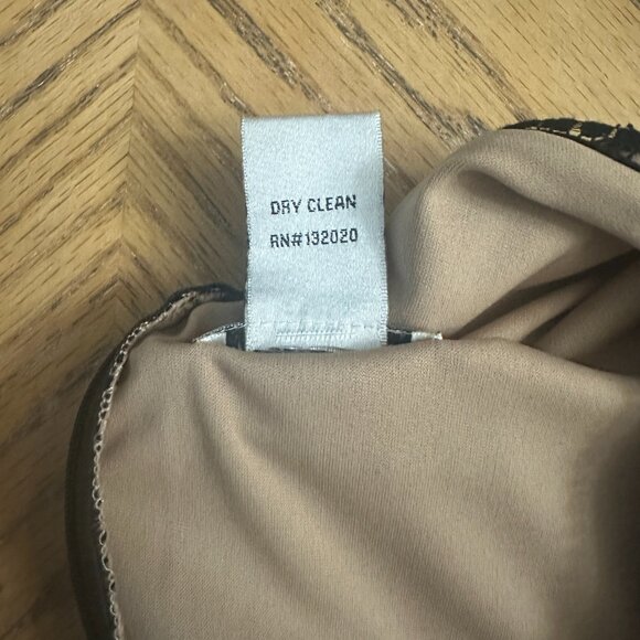 Andre Oliver Black Lace Sleeveless Dress With Pleated Bodice - Picture 6 of 13